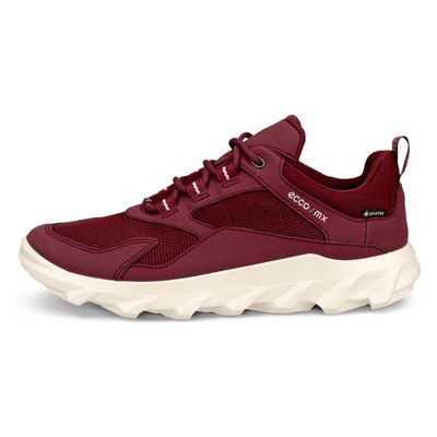 ECCO WOMEN'S ATHLETIC SHOE MX LOW GTX WINE