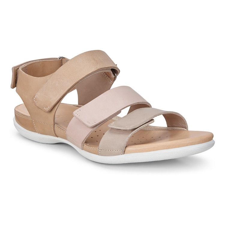 ECCO WOMEN&#39;S SANDAL FLASH TAN