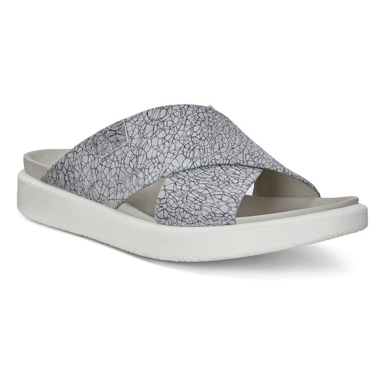 ECCO WOMEN&#39;S SANDAL FLOWT LX W CONCRETE