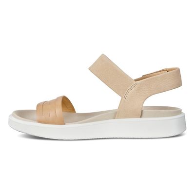 ECCO WOMEN'S SANDAL FLOWT W FLAT POWDER