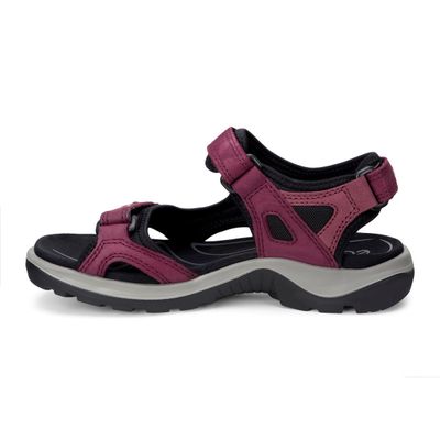 ECCO WOMEN'S SANDAL YUCATAN MORILLO WINE