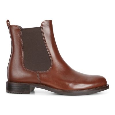 ECCO WOMEN'S SARTORELLE 25 CHELSEA CASUAL BOOT MINK