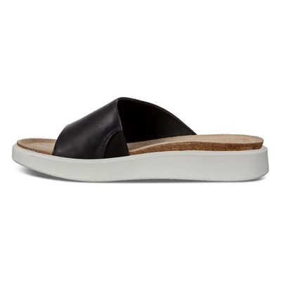ECCO WOMEN'S SLIP-ON CORKSPHERE SLIPPER BLK