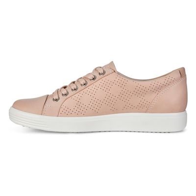 ECCO WOMEN'S SOFT 7 CASUAL SHOE ROSE