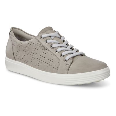 ECCO WOMEN'S SOFT 7 W CASUAL SHOE GREY