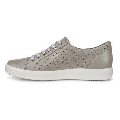 ECCO WOMEN'S SOFT 7 W CASUAL SHOE GREY