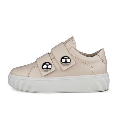 ECCO WOMEN'S STREET PLATFORM 2-STRAP ORNAMENT CASUAL SHOE