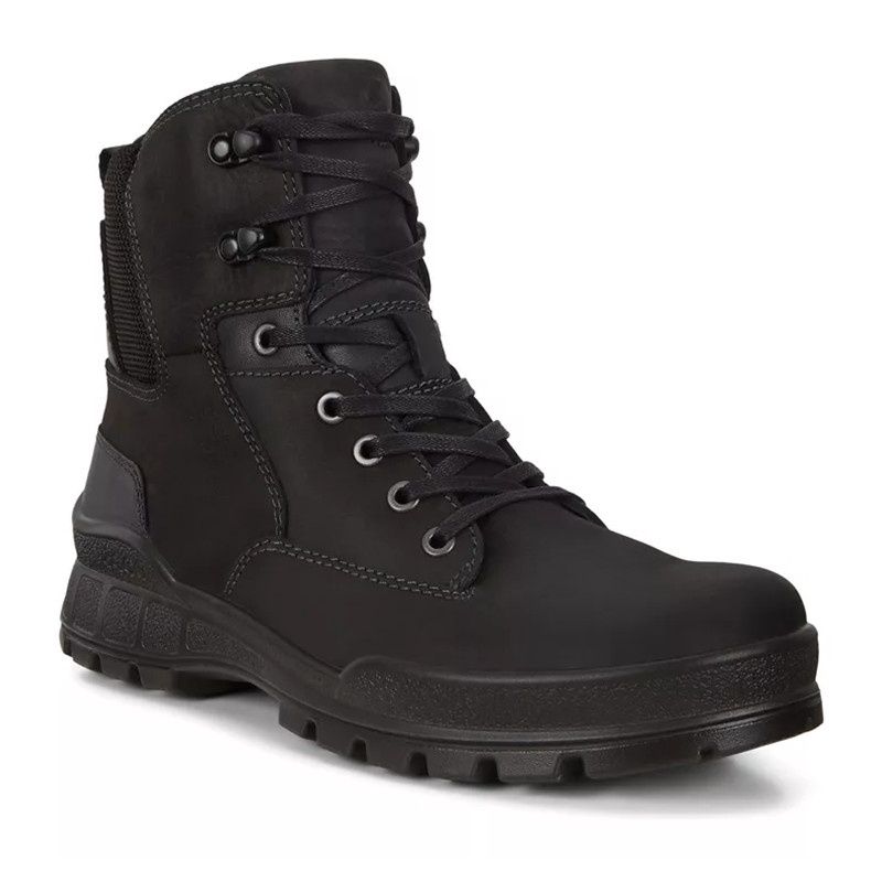 ECCO MEN&#39;S TRACK 25 MID WINTER BOOT BLK