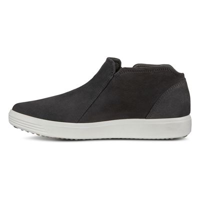 ECCO WOMEN'S W SOFT 7 LOW CASUAL BOOTIES DARK SHADOW
