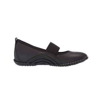 ECCO WOMEN'S VIBRATION BALLERINA CASUAL SHOE BLK
