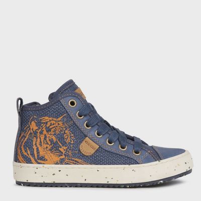 GEOX BOY'S ALONISSO CASUAL SHOE NAVY