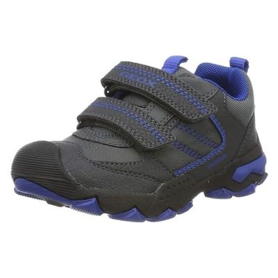 GEOX BOY'S BULLER GREY ATHLETIC SHOE