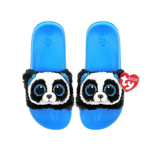 TY KID&#39;S BAMBOO PANDA TY SLIDES, Size: S