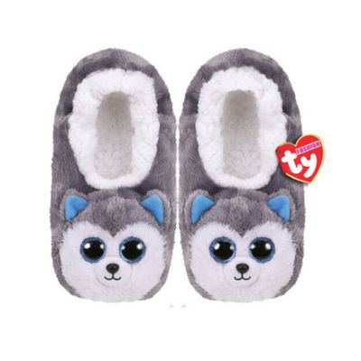 TY KID&#39;S SLUSH HUSKY SLIPPERS