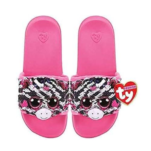 TY KID&#39;S ZOEY SEQUIN SLIDE, Size: M