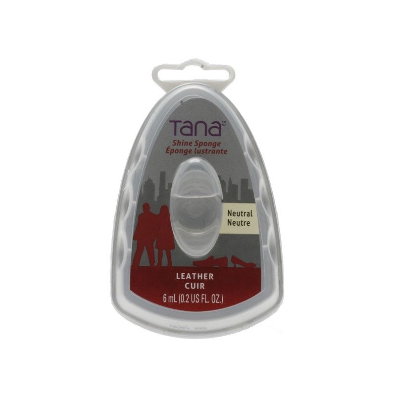 TANA LEATHER SHINE SPONGE BLK