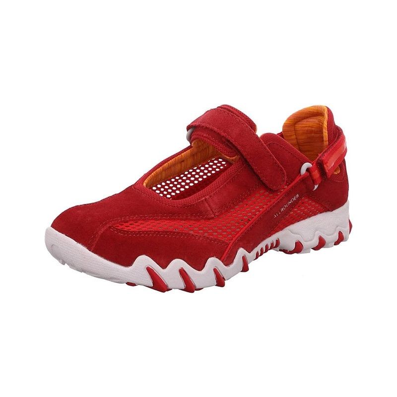 ALLROUNDER BY MEPHISTO WOMEN&#39;S SANDAL NIRO BARBADOS CHERRY, Size: 9.5(US)