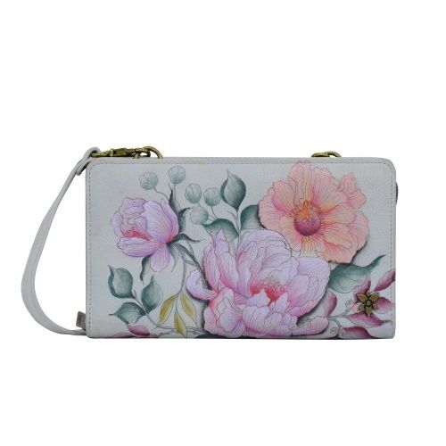 ANUSCHKA ORGANIZER WALLET CORSSBODY BLF, Size: ONE SIZE(US)
