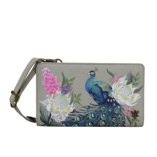 ANUSCHKA ORGANIZER WALLET CORSSBODY RGP, Size: ONE SIZE(US)