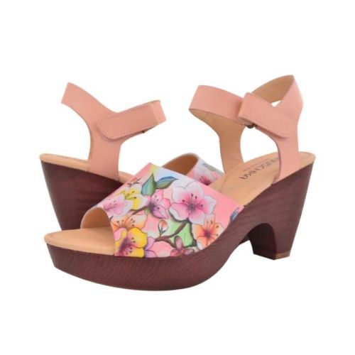 ANUSCHKA WOMEN&#39;S SANDAL KERRI JPG NUDE, Size: 6(US)