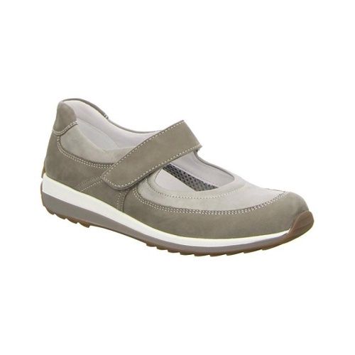 ARA WOMEN&#39;S HAMPTON SILVER/GREY CASUAL SHOES, Size: 6(US)