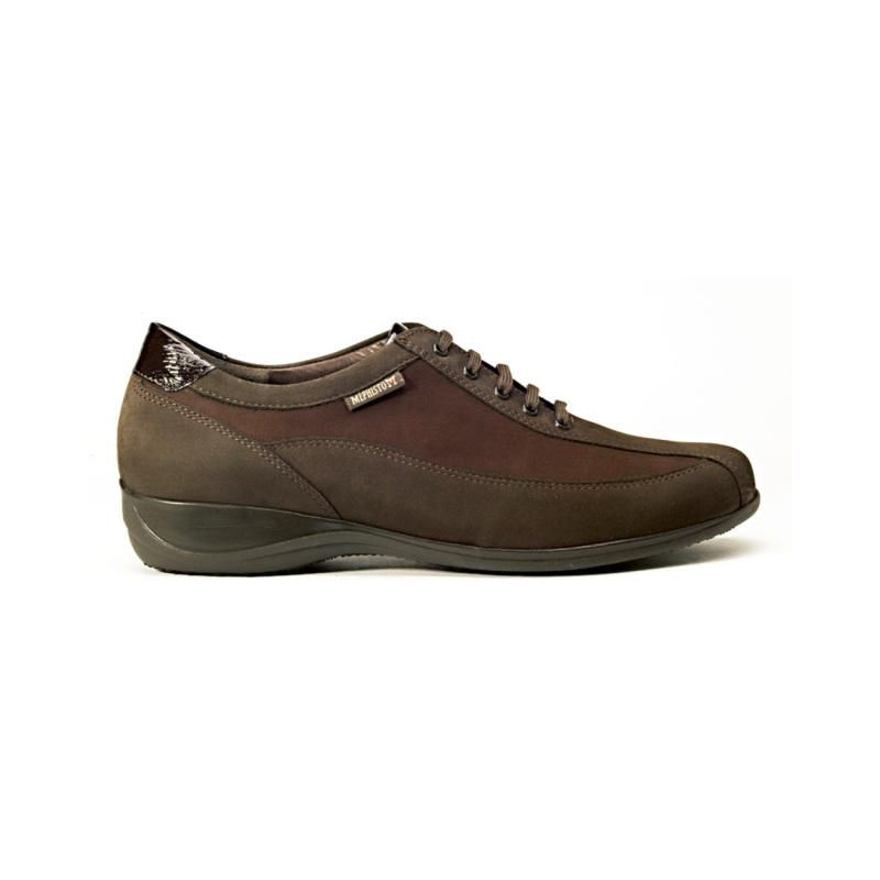MEPHISTO WOMEN&#39;S CASUAL SHOE SADURA DK BRN, Size: 6(US)