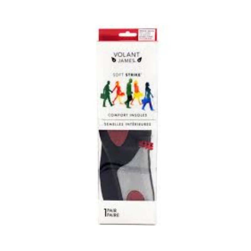VOLANT JAMES SOFT STRIKE® COMFORT INSOLES SEMELLES, Size: XS(US)