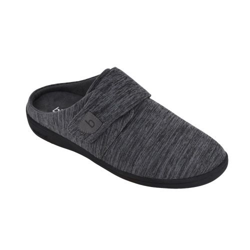 BIOTIME MEN&#39;S SLIPPER JAKE CHARCOAL, Size: 9(US)