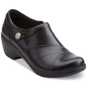 CLARKS WOMEN&#39;S CASUAL SHOE CHANNING ANN BLK, Size: 7(US)