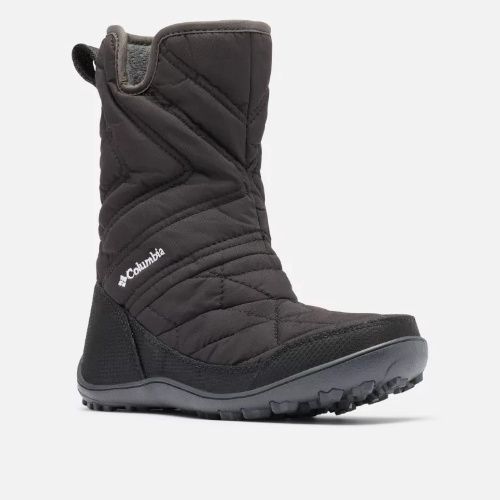 COLUMBIA GIRL&#39;S WINTER BOOT MINX™ SLIP III BLK, Size: 5 Kid(US)
