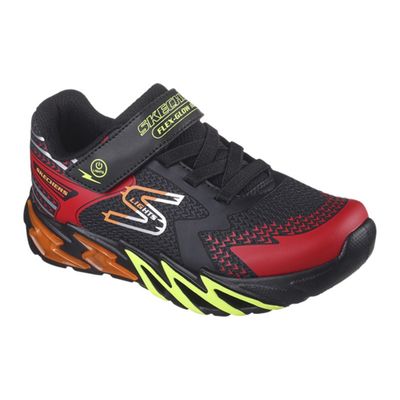 SKECHERS BOY&#39;S S LIGHT :FLEX-GLOW BOLT ATHLETIC SHOE