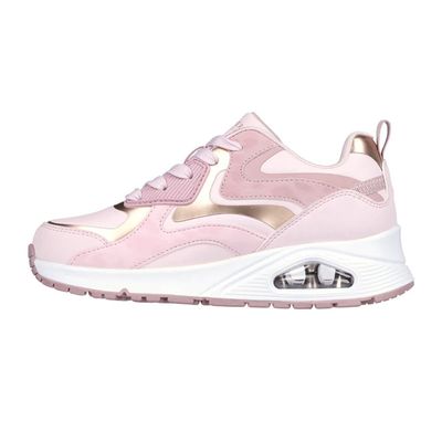 SKECHERS GIRL'S UNO GEN1 - COLOR SURGE PINK CASUAL SHOES