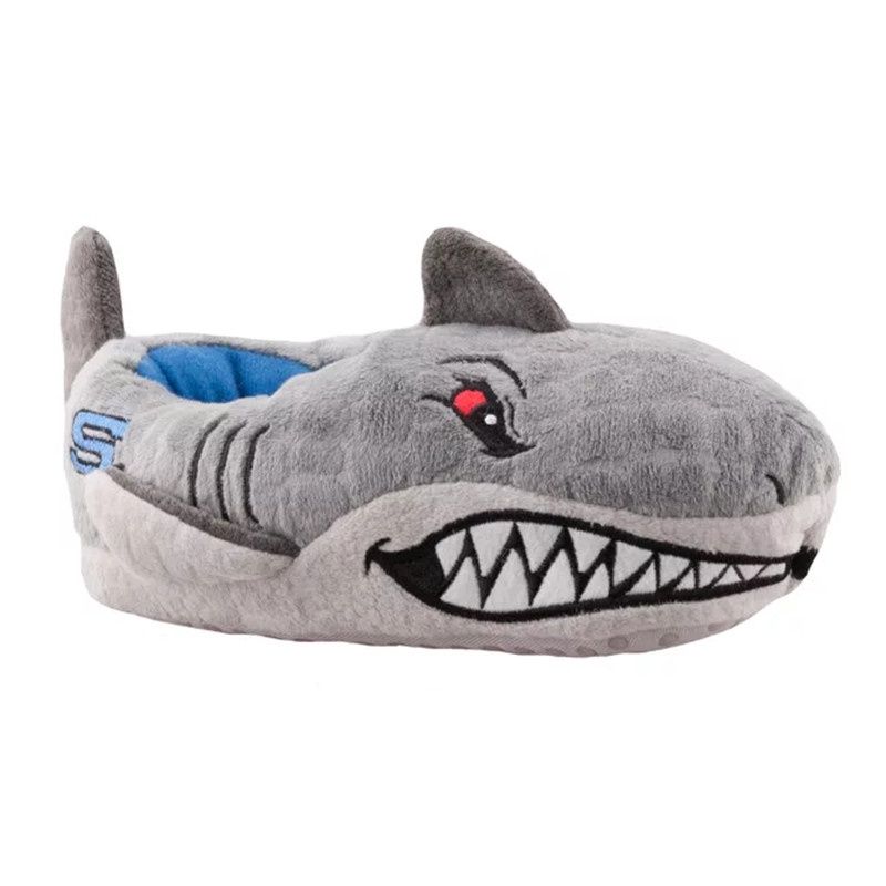 SKECHERS BOY&#39;S COZY FINS SLIPPER