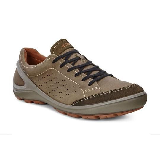 ECCO MEN&#39;S BIOM GRIP ATHLETIC SHOE BRN, Size: 40(EU)