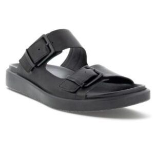 ECCO MEN&#39;S FLOWT LX BUCKLE SLIDES SANDAL, Size: 40(EU)