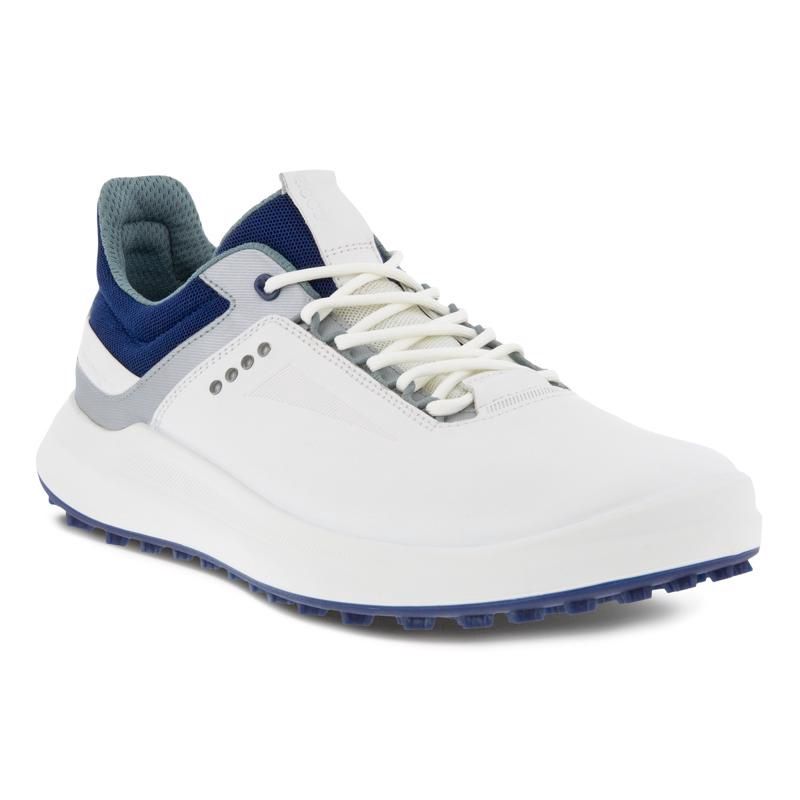 ECCO MEN&#39;S GOLF CORE ATHLETIC SHOE WHITE, Size: 41(EU)