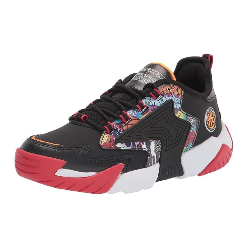 SKECHERS BOY&#39;S DUROX SKECH SPPED BKMT ATHLETIC SHOE, Size: 3 Kid(US)