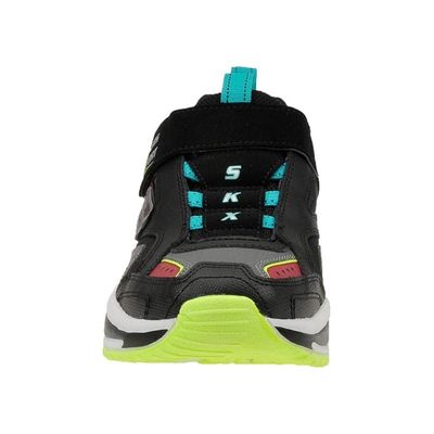 SKECHERS BOY'S DUROLUX BLK ATHLETIC SHOE