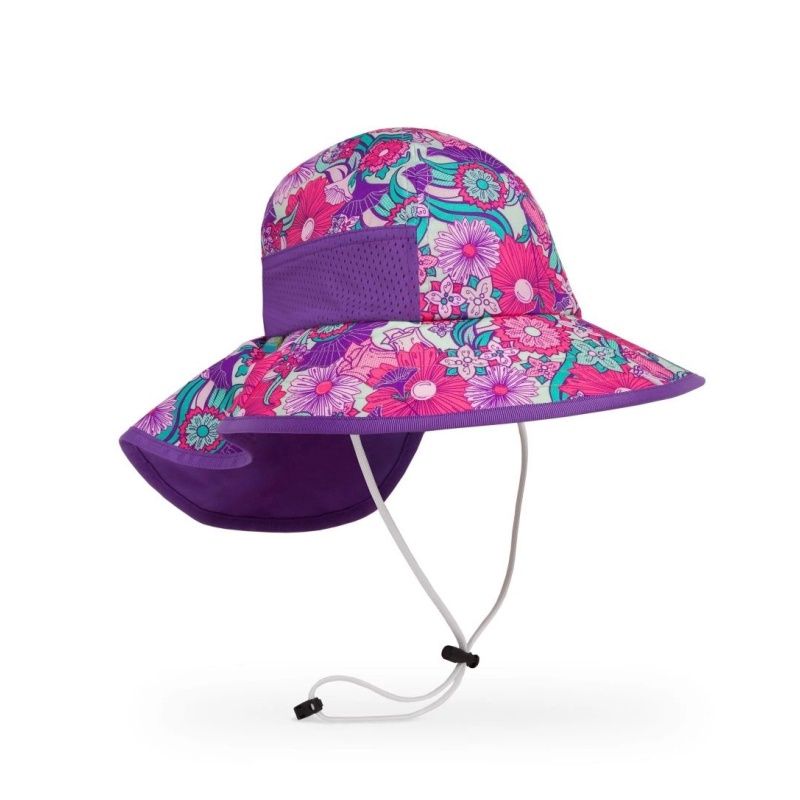 SUNDAY AFTERNOON KID&#39;S PLAY HAT FLOWER GARDEN GRAPE, Size: M(US)