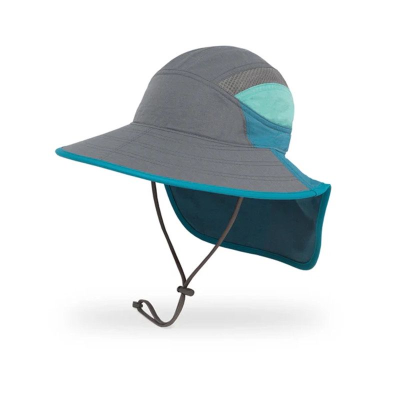 SUNDAY AFTERNOON KID&#39;S ULTRA ADVENTURE HAT CINDER BLUE MOUNTAIN, Size: L(US)