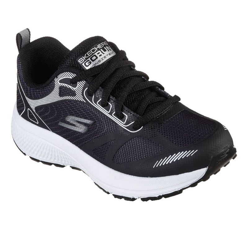 SKECHERS BOY&#39;S GO RUN CONSISTENT-VURLOX ATHLETIC SHOES, Size: 4 Kid(US)