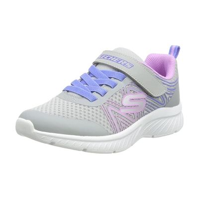 SKECHERS GIRL'S MICROSPEC PLUS - SWIRL SWEET CASUAL SHOES