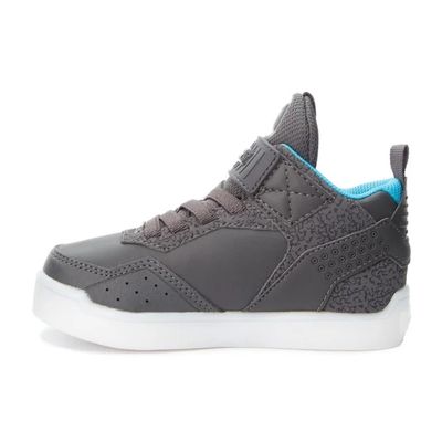 SKECHERS BOY'S LIGHTS: MERROX GREY CASUAL SHOES