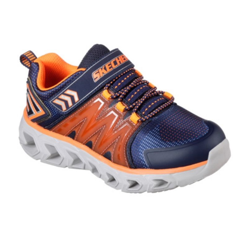 SKECHERS BOY&#39;S LIGHTS: HYPNO-FLASH 2.0 ALTHLETIC SHOES, Size: 2 Kid(US)