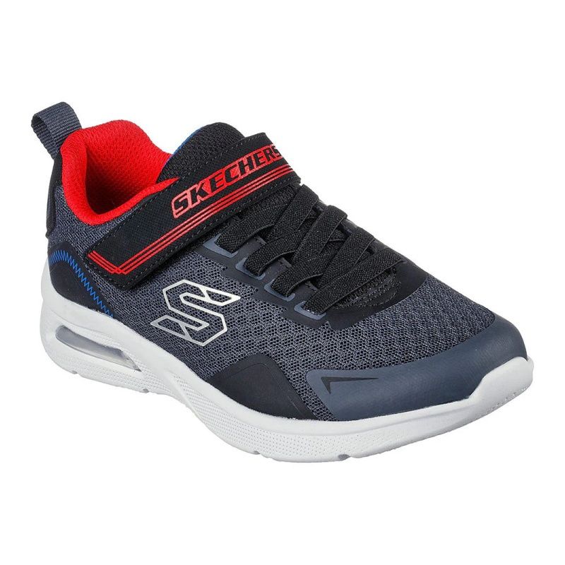 SKECHERS BOY&#39;S MICROSPEC MAX-RAVORK ATHLETIC SHOE, Size: 1 Kid(US)