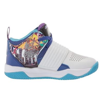 SKECHERS BOY'S POWERSHOT SKECH HOPS WHITE ATHLETIC SHOE