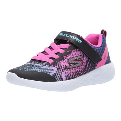 SKECHERS GIRL'S RADIANT RUNNER BLACK ATHLETIC SHOE