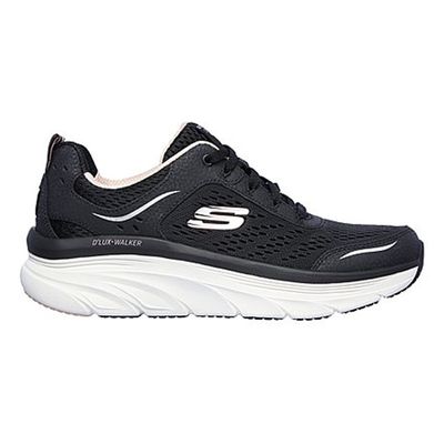 SKECHERS WOMEN'S INFINTE MOTION BLACK/PINK ALTHLETIC SHOES
