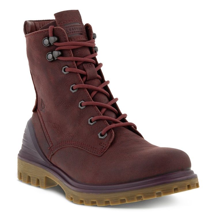 ECCO WOMEN&#39;S TREDTRAY WINTER BOOT RED, Size: 37(EU)