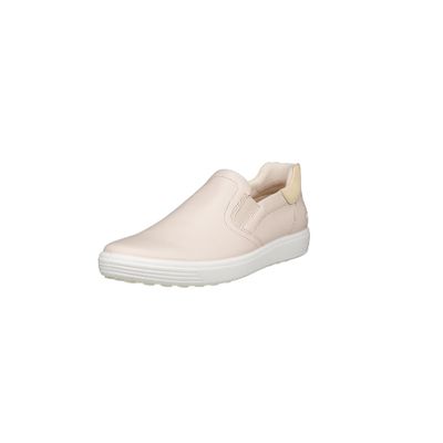 ECCO WOMEN&#39;S SOFT 7 LEATHER SLIP-IN SHOE